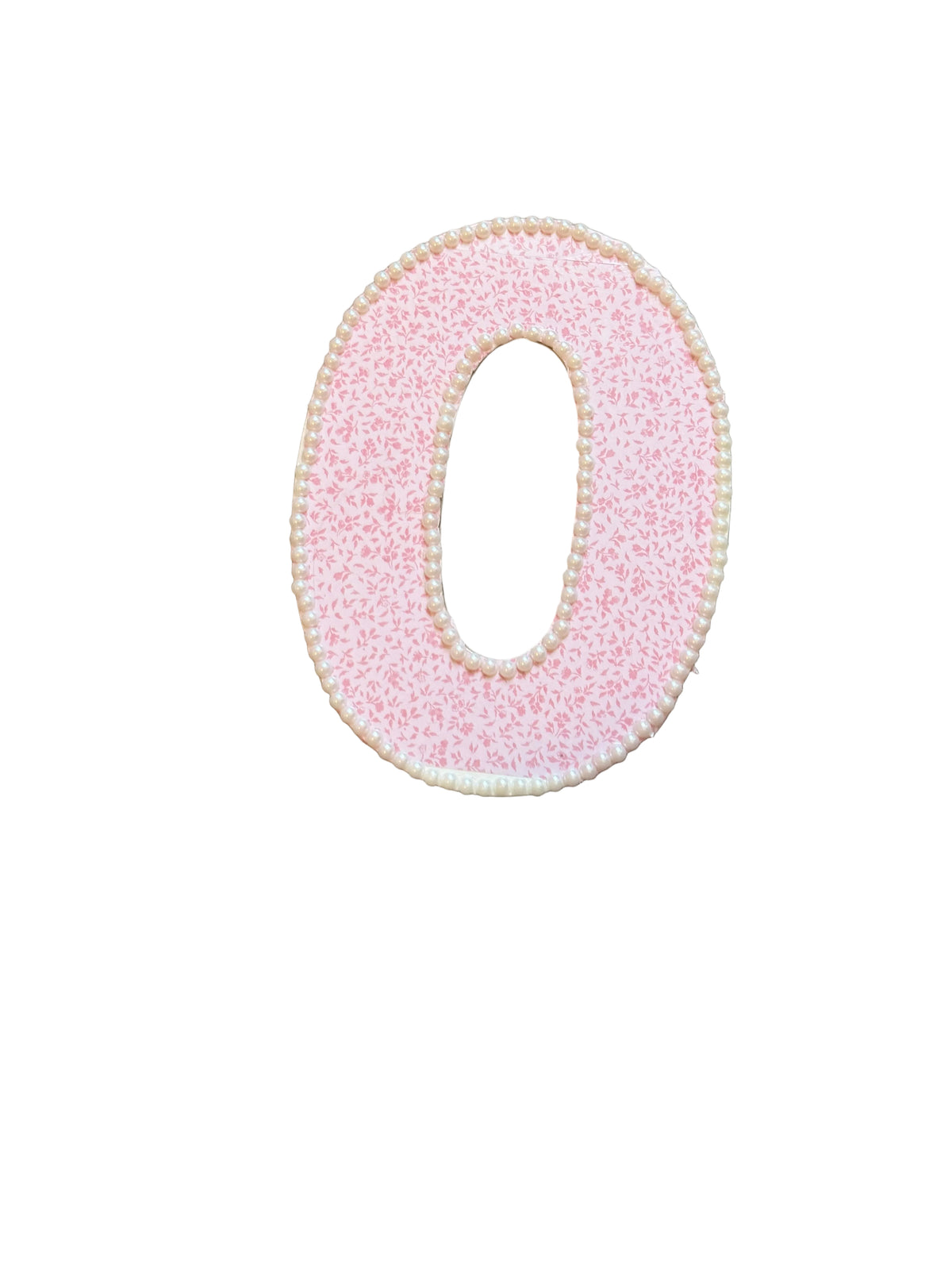 Pink Floral O