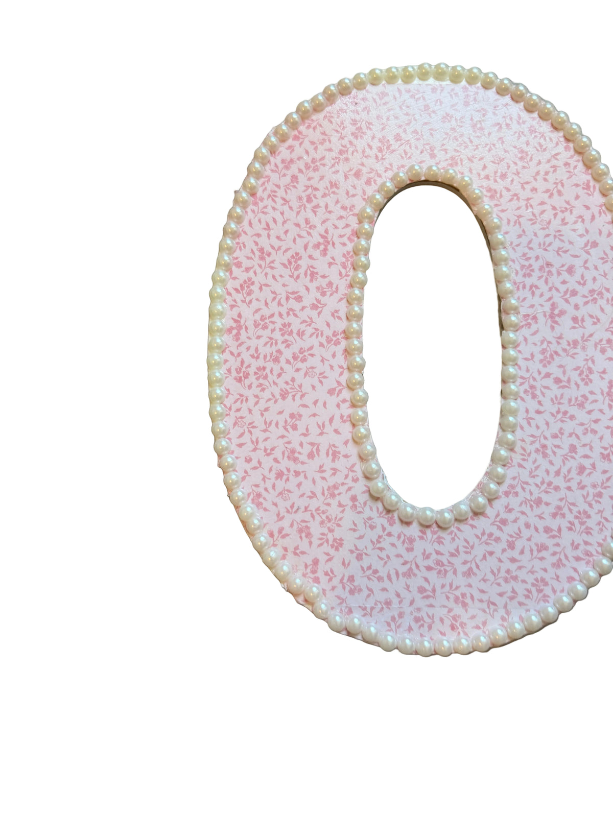 Pink Floral O