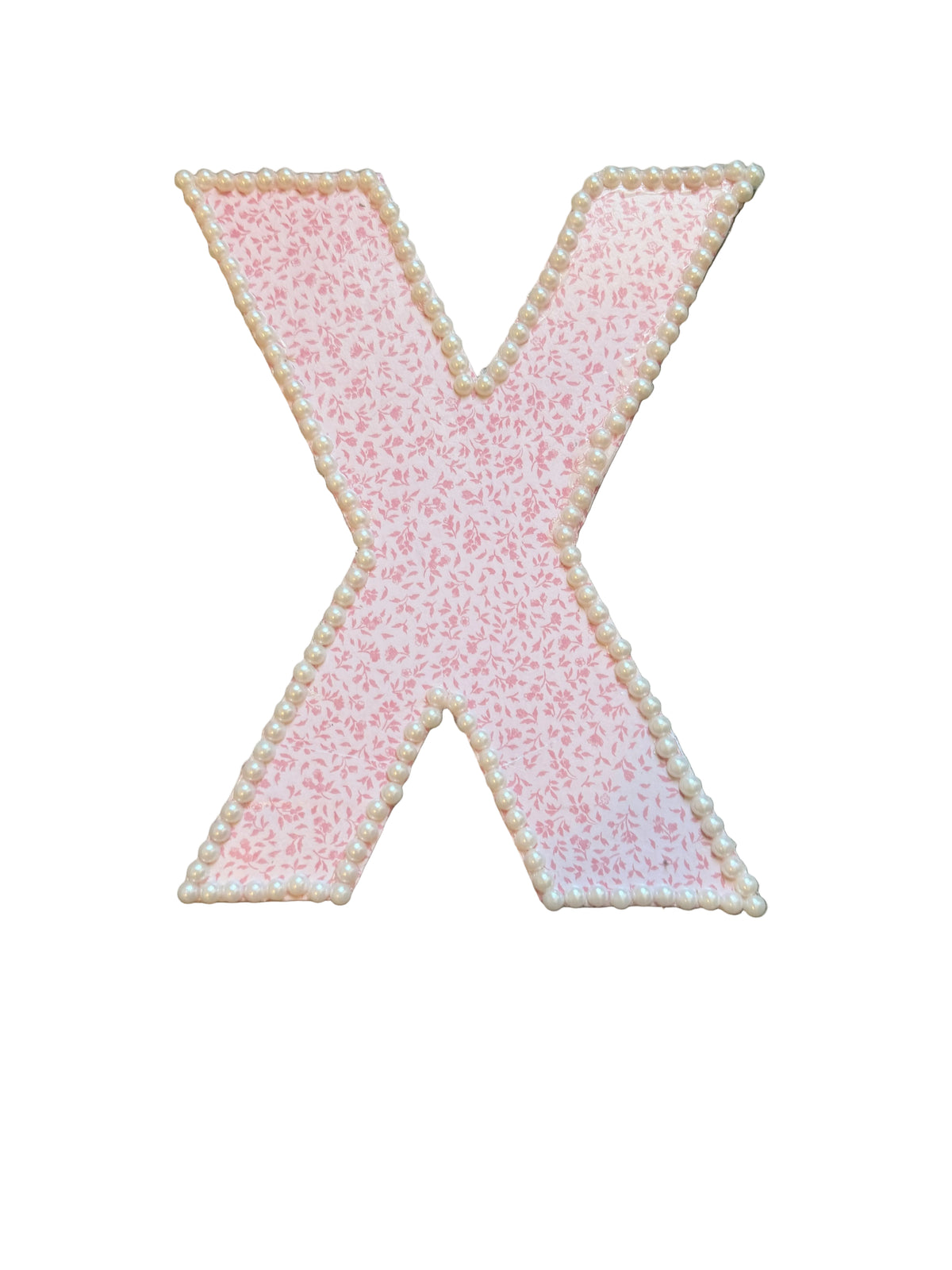 Pink Floral X